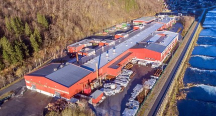 Gjenkraft plant in Norway.