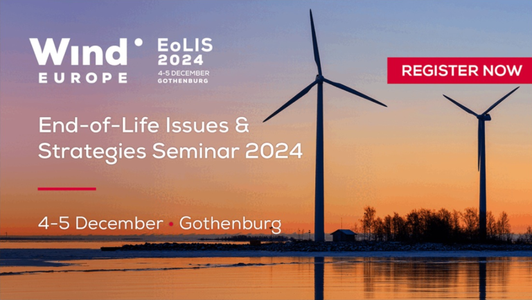 WindEurope EoLIS 2024 advert
