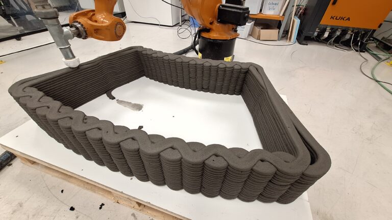 A 3D printing machine.