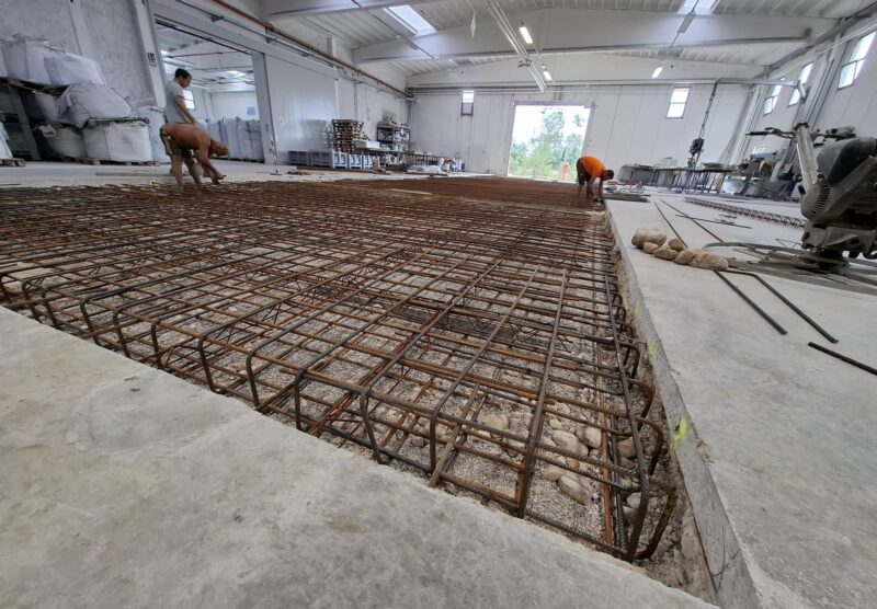 An empty factory.